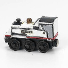 (FREDDIE) Thomas And Friends Wooden Pocket Toy Train Model Toys Molley Gold Diesel Lady Toby Track Train Toys For Boys Children Birthday Gifts