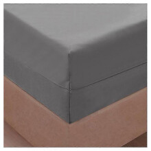 (gray, King 193X203X46cm) 6-sides Fully Enclosed Waterproof Mattress Cover With Zipper Dust-proof Fitted Sheet For Double Bed,