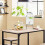 SoBuy Bartisch-Set mit 4 Barhockern OGT11-N 10