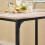 SoBuy Bartisch-Set mit 4 Barhockern OGT11-N 12