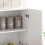 SoBuy Hängeschrank FRG231-W Weiß 10
