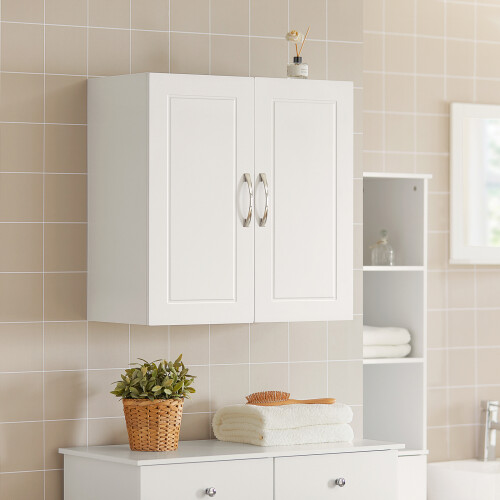 SoBuy Hängeschrank FRG231-W Weiß 1