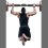 Strength Training Pull Up Bar for Doorway, Pull Up Bar Adjustable Width Locking Mechanism Chin Up Bar Without Screws 2
