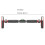 Strength Training Pull Up Bar for Doorway, Pull Up Bar Adjustable Width Locking Mechanism Chin Up Bar Without Screws 3