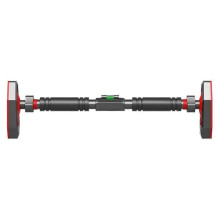 Strength Training Pull Up Bar for Doorway, Pull Up Bar Adjustable Width Locking Mechanism Chin Up Bar Without Screws