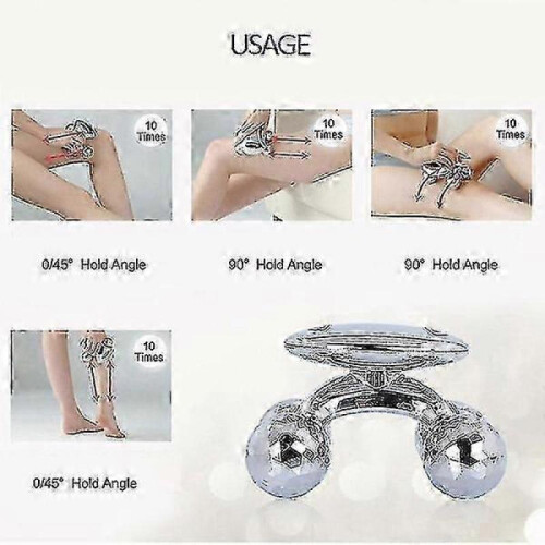 Massage Devices 4d Roller Massage Device Solar Micro Shaping Anti Cellulite Hs Guanguan 2