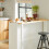 SoBuy Κινητό Νησί Κουζίνας FKW74-WN Λευκό με Ρόδες 10