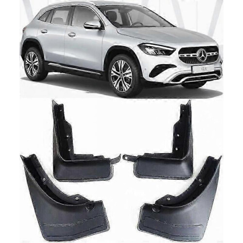 Genuine Front Rear Splash Guards Mud Flaps for 2021-2024 Mercedes Benz Gla Eqa