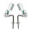 2pcs Sofa Adjustable Height Angle Hardware Sofa Headrest Ratchet Multifunctional Adjustment Hinge 90 1