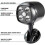 Battery Operated Outdoor Wall Light with Motion Sensor, Black 12