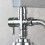 3-way valve in solid brass G1 / 2 "Hand shower Shower components Universal fittings 2