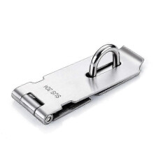 2 Pcs Stainless Steel Padlock Key Hasps for Doors and Cabinets Drawer Doors and Locks with (2.5" and