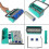 (074Y) Flower Wall Decoration Patterned Paint Rollers 5" Rubber Brush Reusable 5
