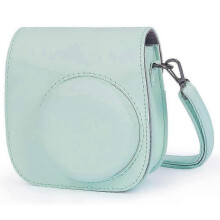 (Mint Green) For Fujifilm Instax Mini 12/11/9/8 Camera Accessories 7-in-1 Bundle Kit Include Case,film