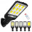 (117 COB A) Outdoor Wall Light Waterproof PIR Motion Sensor Security Lighting 2