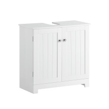 SoBuy White Under Sink Bathroom Storage Cabinet