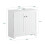 SoBuy Badrumsskåp 60x60x29cm Vit 3