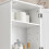 SoBuy Επίτοιχο Ντουλάπι Μπάνιου Λευκό 40x52x23cm 8