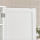 SoBuy Επίτοιχο Ντουλάπι Μπάνιου Λευκό 40x52x23cm 9