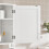 SoBuy Επίτοιχο Ντουλάπι Μπάνιου Λευκό 40x52x23cm 10