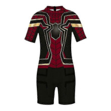 (Spider-Man A, 5-6 Years) 5-12 Years Kids Boys Swimming Costume Swimsuit One-piece Holiday Summer Swimwear Surf Suit Beachwear