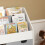 SoBuy Kids Bookshelf with Drawer, Grey 5