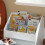 SoBuy Kids Bookshelf with Drawer, Grey 8
