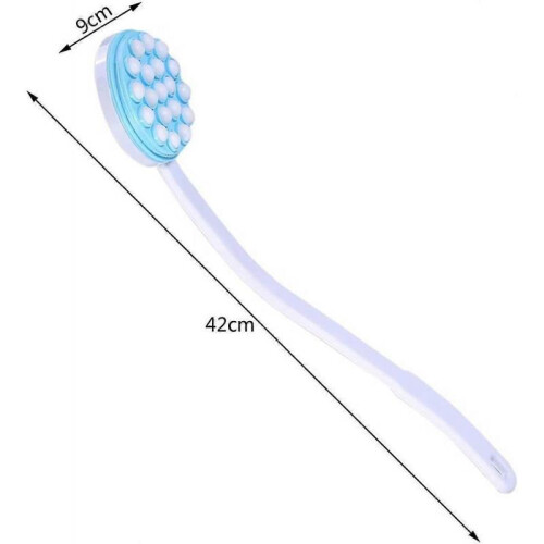Lotion Applicator for Back, Long Handled Easy Reach Back Scrubber Massager Body Brush for Sunscreen 1