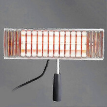 1000 Watt Baking Infrared Paint Curing Lamp, Portable Body Spray Short Wave Infrared Heater