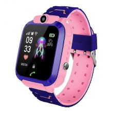 (Pink) With 4g Sim Card Smart Watch For Child 4g Smartwatch Wifi Tracker Voice Chat Video Call Monitor Boys Kids Smart Watch