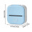 (Blue) Portable Thermal Printer Mini Pocket Printer Blue Tooth Wireless Smart Inkless Pocket Printer for Picture Note List Labels Memos 1