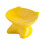 Ceramic Cat Bowl with Raised Stand, for Cats And Small Dogs Yellow 1