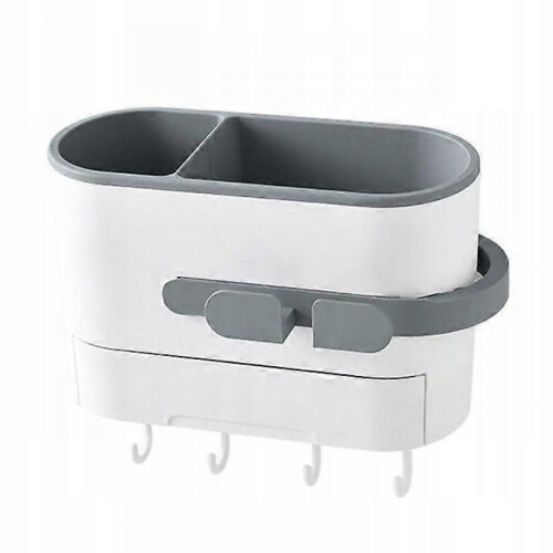 (A)Bathroom Accessory Mounts Hair Dryer Holder Without Punching Bathroom storage rack 1