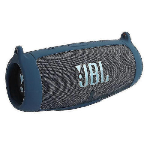 (Style A, Ocean blue) For Jbl Charge 5 Carrying Case Bluetooth Speaker Anti-drop Protective Cover With Shoulder Strap And 2