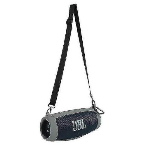 (Style A, Grey) For Jbl Charge 5 Carrying Case Bluetooth Speaker Anti-drop Protective Cover With Shoulder Strap And