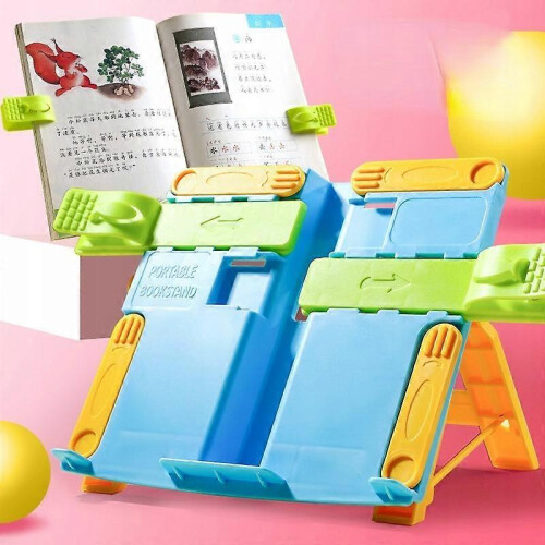 (E) Stand For Book Folding Telescopic Portable 1