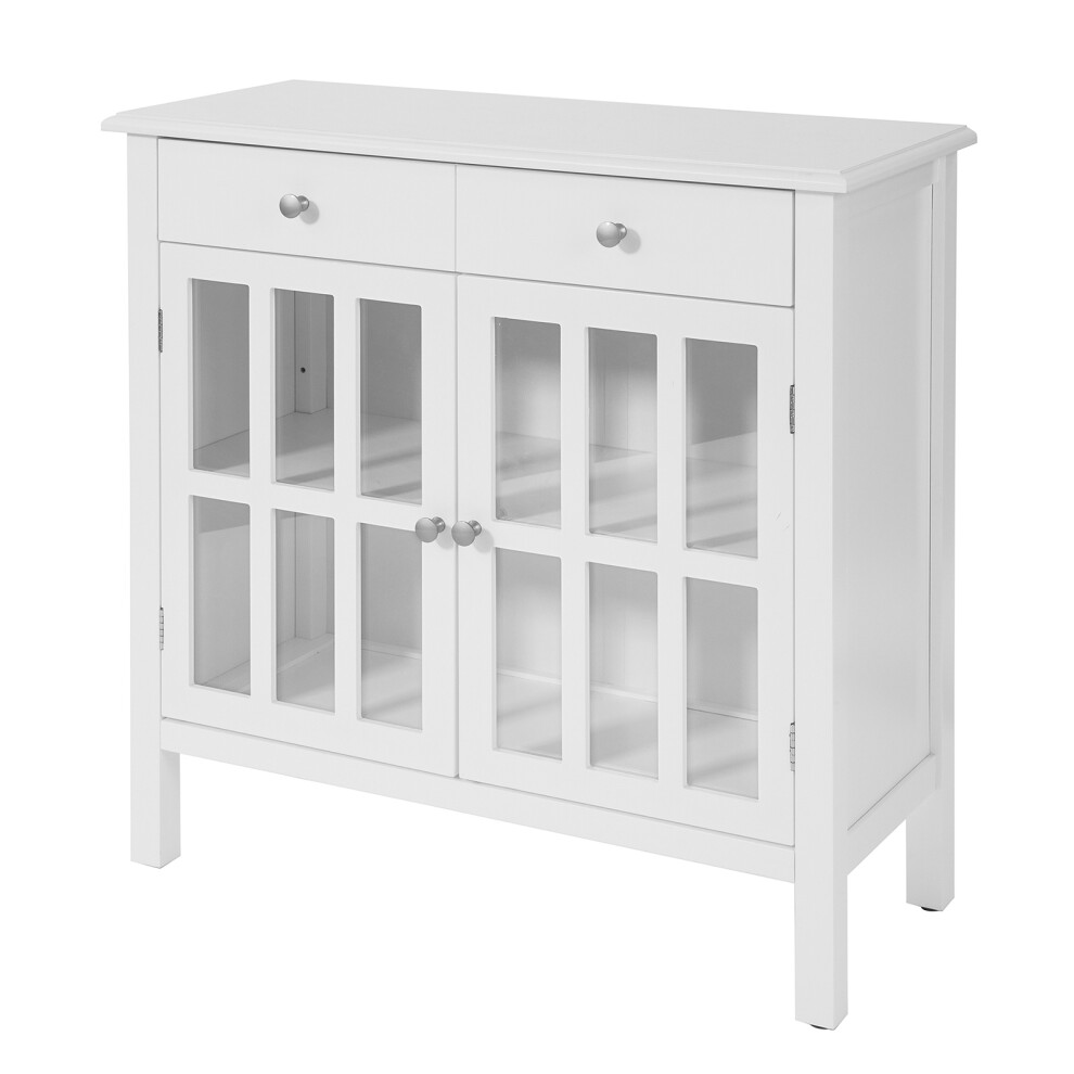 SoBuy® FSB23-W, White Sideboard Storage Cabinet Cupboard