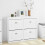 SoBuy Ντουλάπι Παπουτσιών FSR79-W Λευκό 105x24x83cm 2