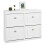 SoBuy Ντουλάπι Παπουτσιών FSR79-W Λευκό 105x24x83cm 13