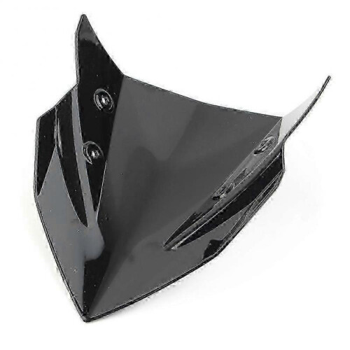 (Iridium) Motorcycle Windshield Windscreen For Kawasaki Z400 2018 2019 2020 2021 2022 Abs Plastic Wind Screen Shield Protector 2