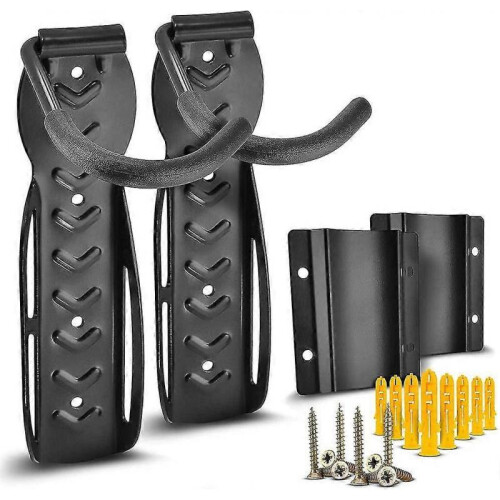 Bicycle Wall Mount with Wall/tire Protector Bicycle Storage Rack Garage Hanger Compact Bicycle Organizer Easy To Install Heavy Duty Vertical Bic