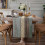 Table Runner Linen Stain-resistant, Water-repellent33 X 183 Cm 3
