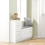 SoBuy Ντουλάπι Παπουτσιών Λευκό 54x24x83cm 2