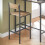 SoBuy Set Table de Bar + 2 Chaises Hautes 5