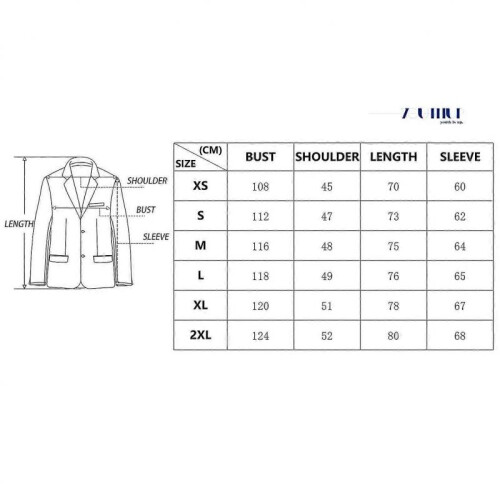 (M,Light Blue)Mens Regular Fit Denim Blazer Casual 3 Buttons Multi-pocket Suit Jacket 1