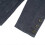 (S,Dark Blue)Mens Regular Fit Denim Blazer Casual 3 Buttons Multi-pocket Suit Jacket 5