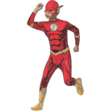 (7-8Years, Pattern 2) Kids The Flash Superhero Fancy Dress Costume