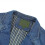 (M,Light Blue)Mens Regular Fit Denim Blazer Casual 3 Buttons Multi-pocket Suit Jacket 4