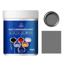 (Grey, 300g) Weatherproof Rust Converter Paint For Metal, Rust Conversion Paint, Waterbased Industrial Antirust Painting