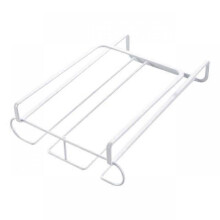 (Double) Stainless Steel Wine Rack Wine Glass Rack Bar Kitchen